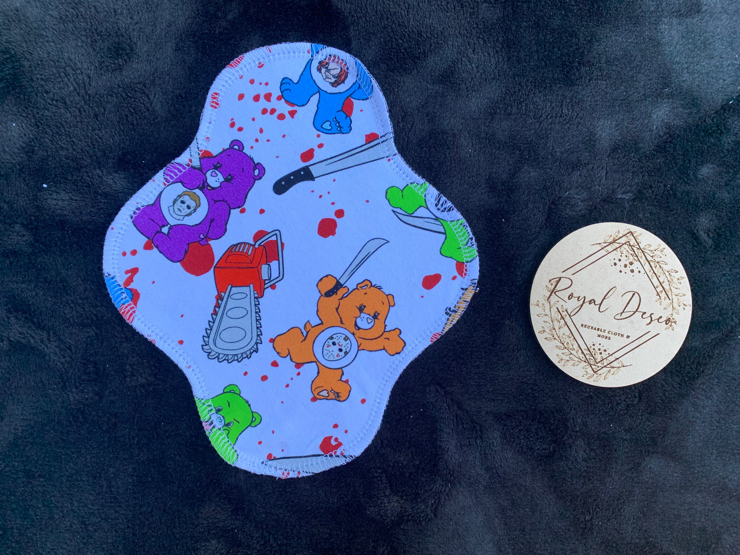 "Killer Bear"  Cotton Lycra Topper