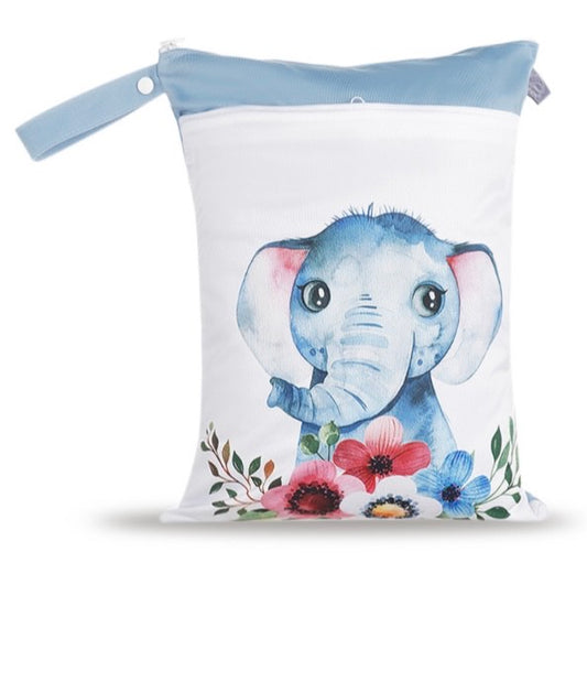 "Baby Elephant" Wet Bag